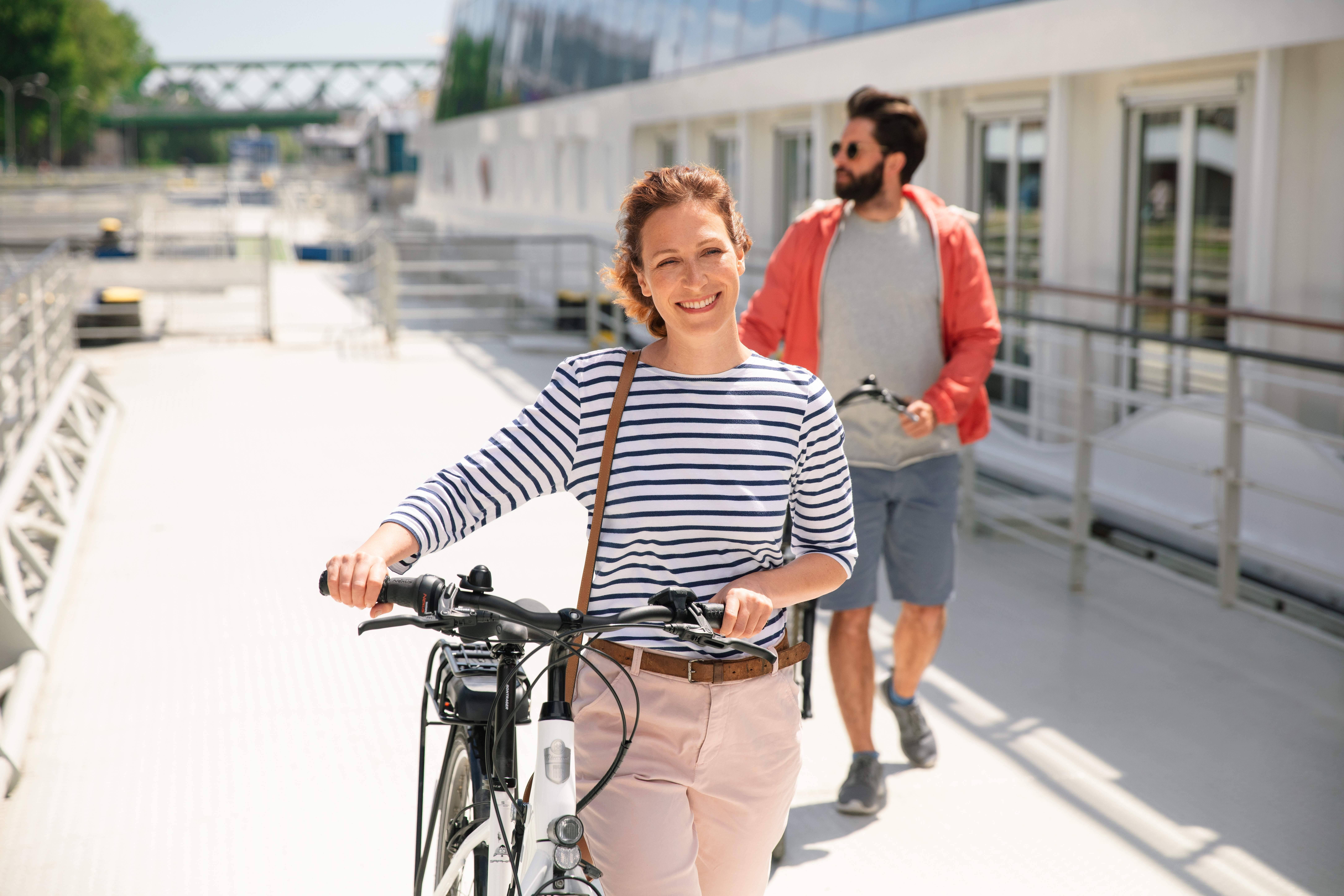 original arDO PAAR FAHRRAD AUSFLUG SCHIFF