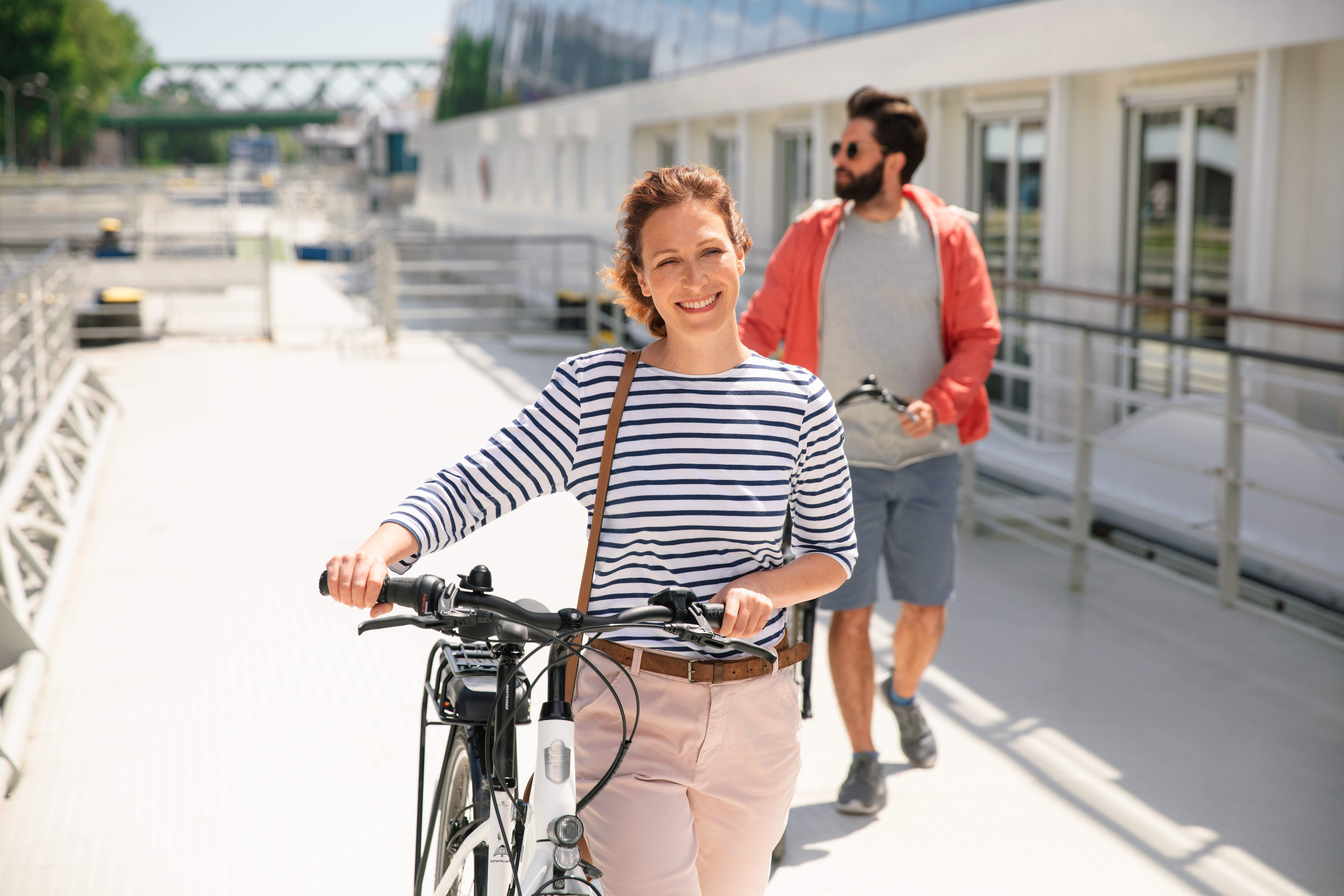 original arDO PAAR FAHRRAD AUSFLUG SCHIFF